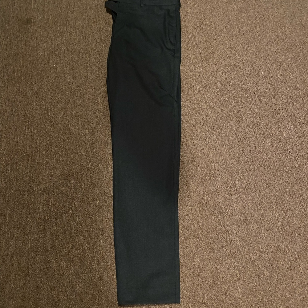 Calvin Klein Men's Dark Gray Dress Pants